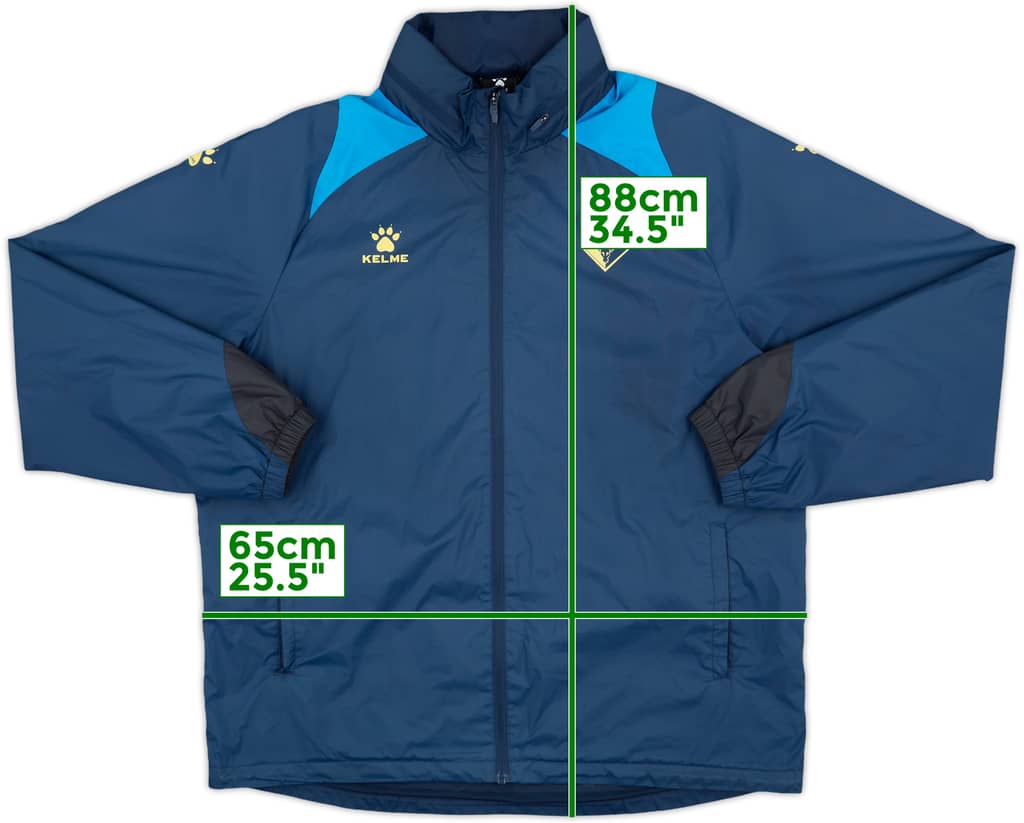 2021-22 Watford Kelme Hooded Rain Jacket - 8/10 - (XXL)