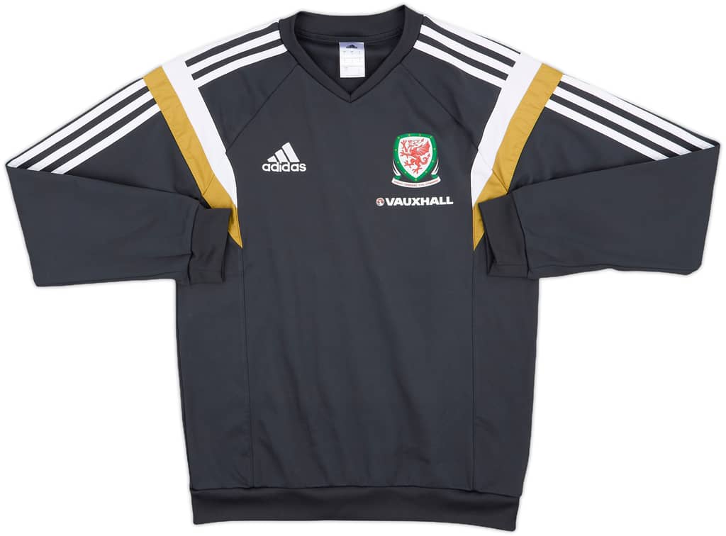 2014-15 Wales adidas Sweat Top - 10/10 - (S)