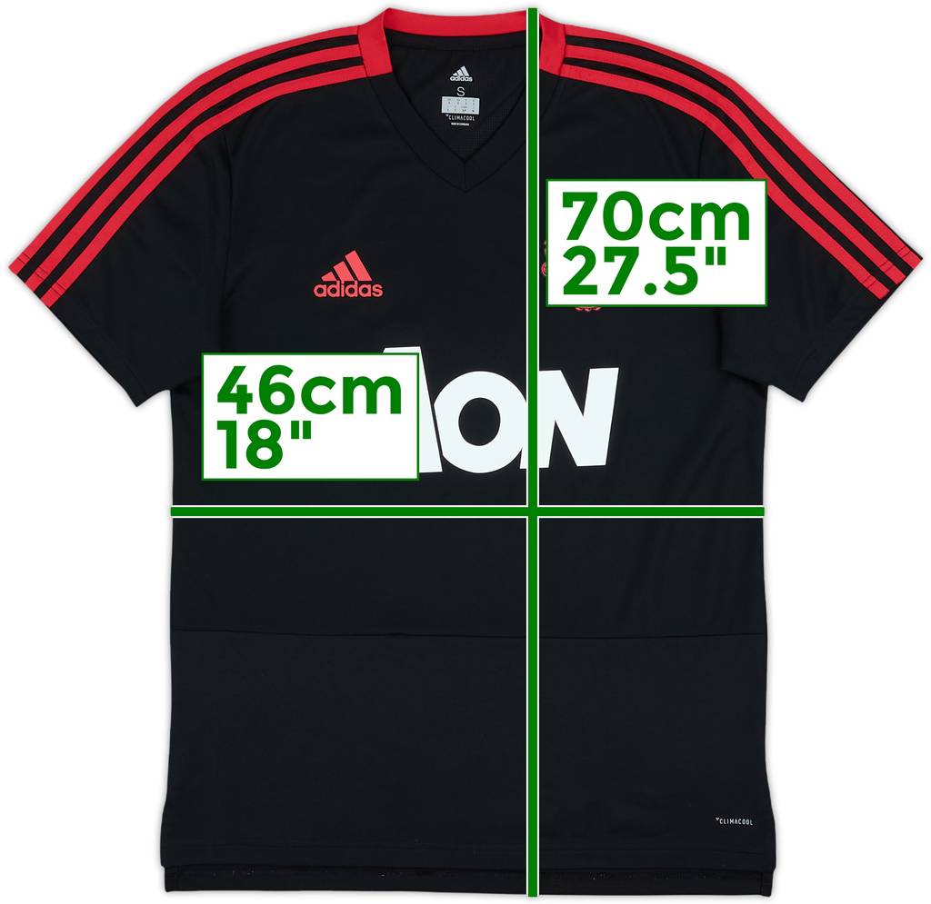 2018-19 Manchester United adidas Training Shirt - 10/10 - (S)
