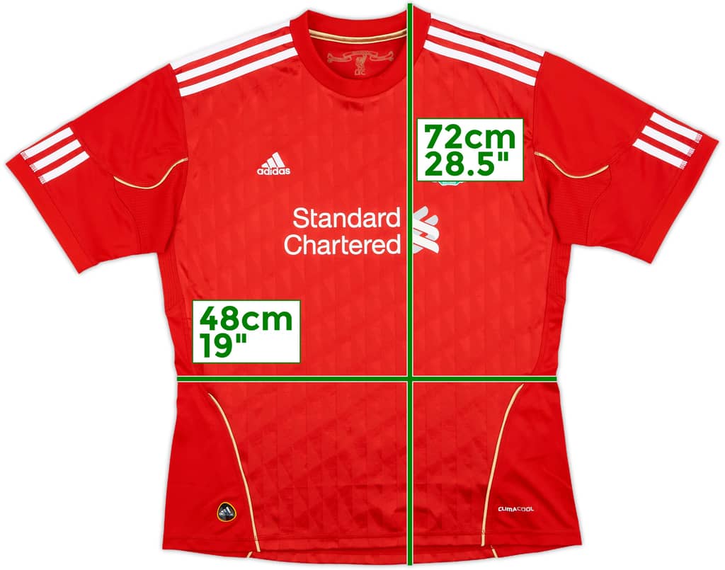 2010-12 Liverpool Home Shirt - 6/10 - (Women's L)