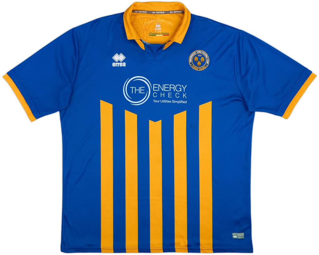 2017-18 Shrewsbury Home Shirt - 9/10 - (6XL)