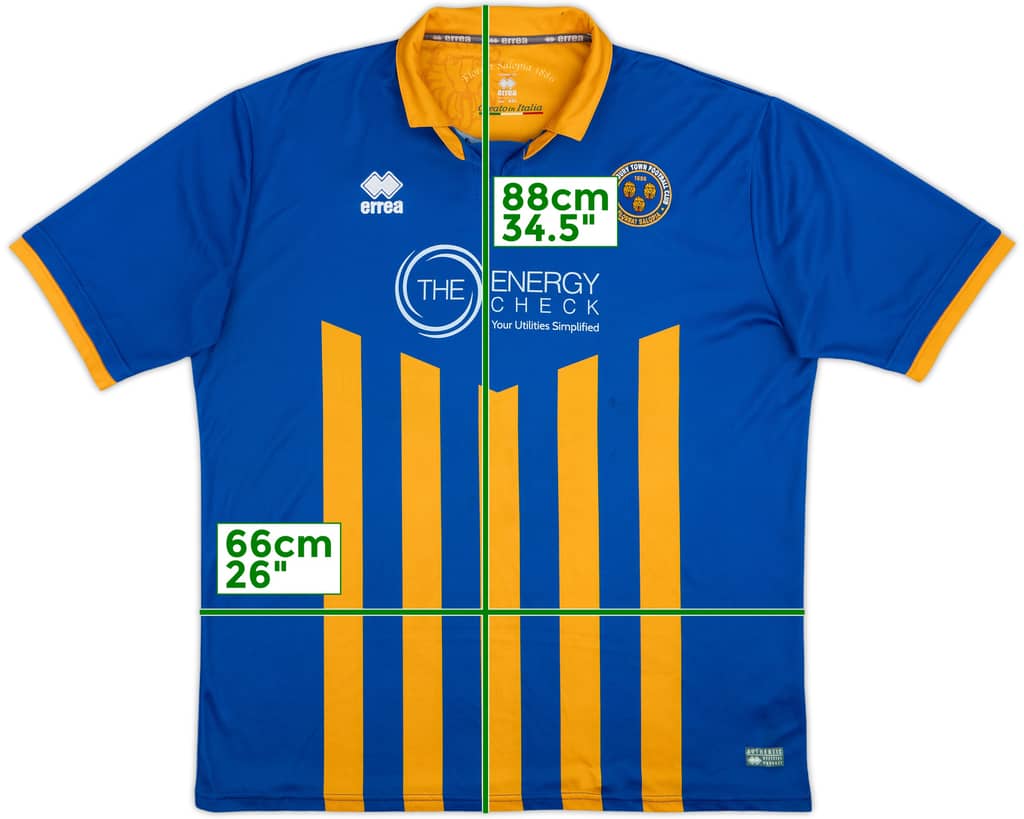 2017-18 Shrewsbury Home Shirt - 9/10 - (6XL)