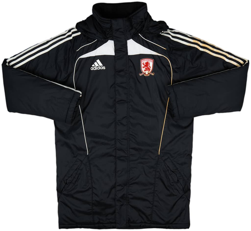 2010-11 Middlesbrough adidas Padded Bench Coat - 5/10 - (XS)
