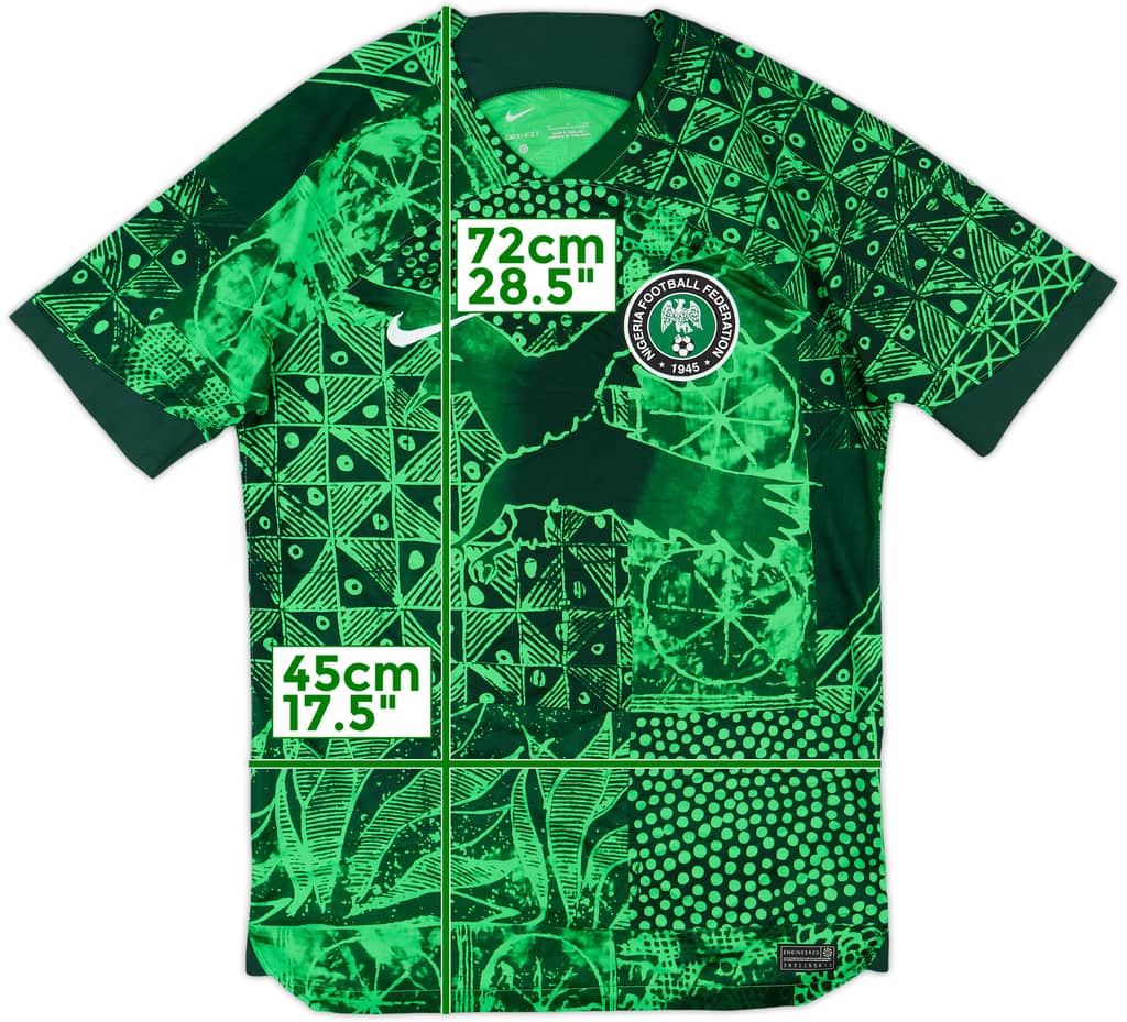 2022-24 Nigeria Home Shirt - 8/10 - (S)