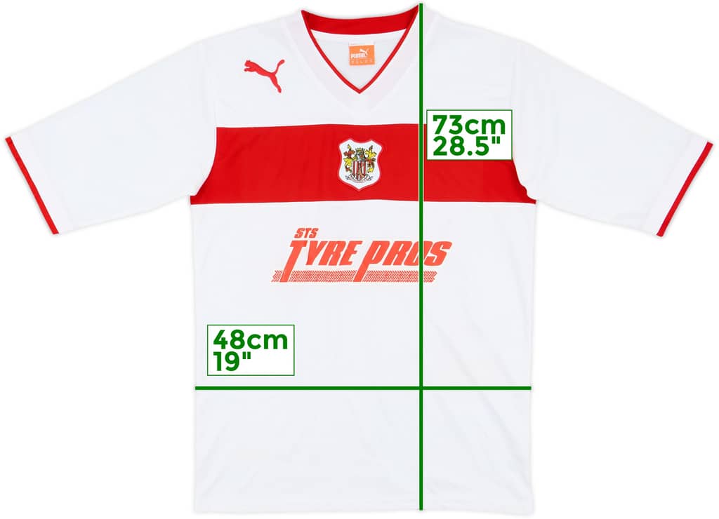 2012-13 Stevenage Home Shirt - 6/10 - (M)