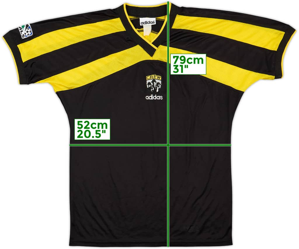 1996 Columbus Crew Home Shirt - 8/10 - (M)