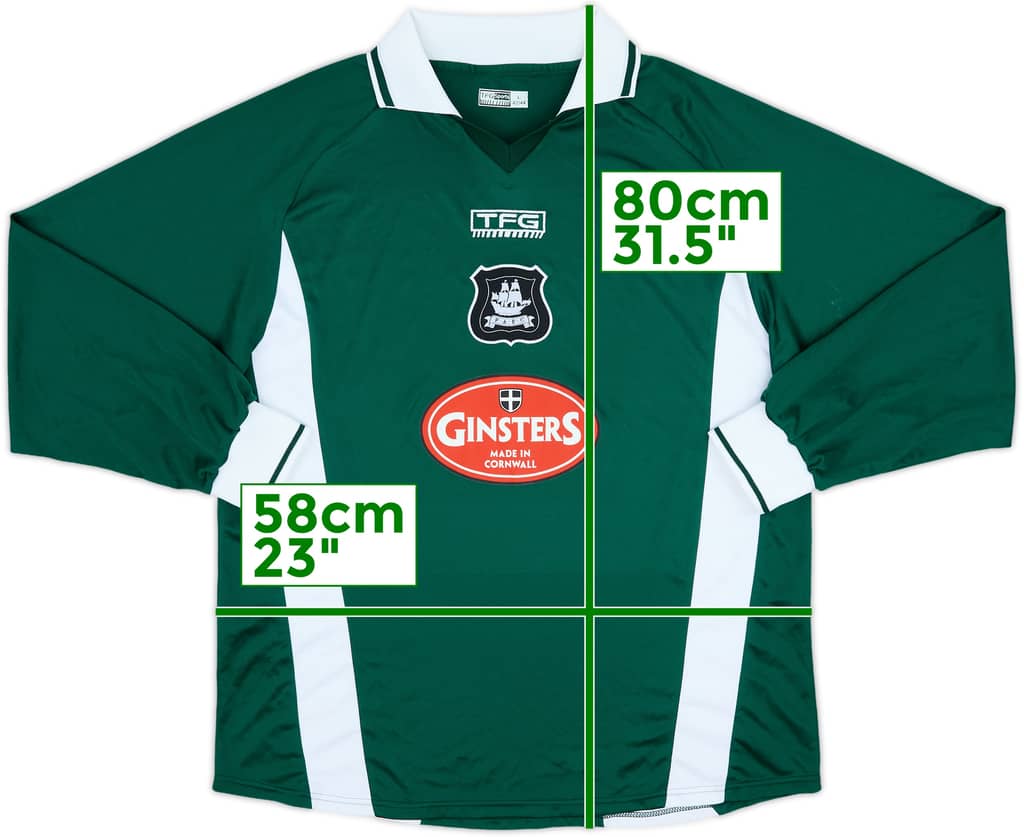 2003-05 Plymouth Home L/S Shirt - 9/10 - (L)