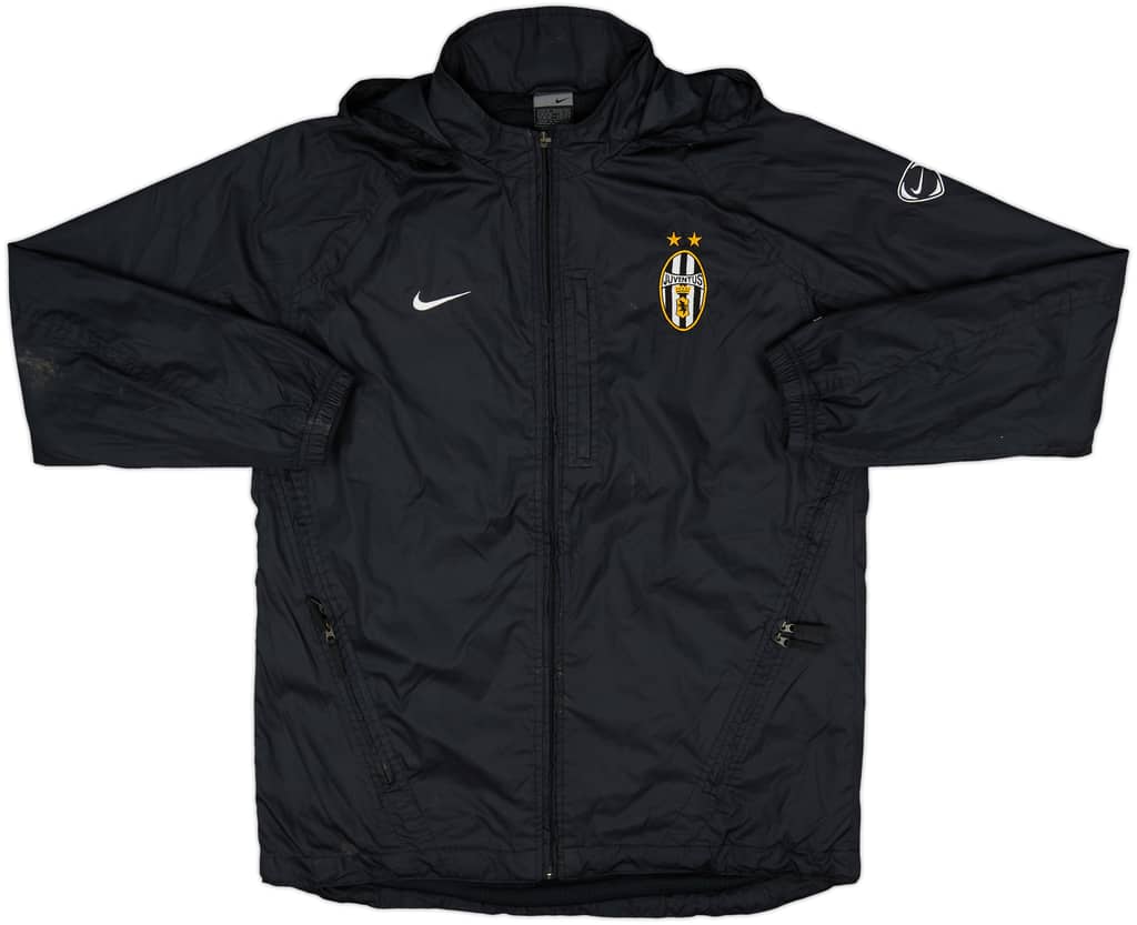 2003-04 Juventus Nike Hooded Rain Jacket - 7/10 - (M)