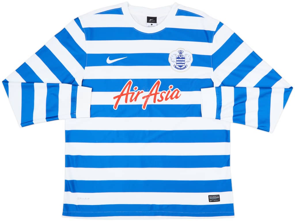 2014-15 QPR Home L/S Shirt - 6/10 - (L)