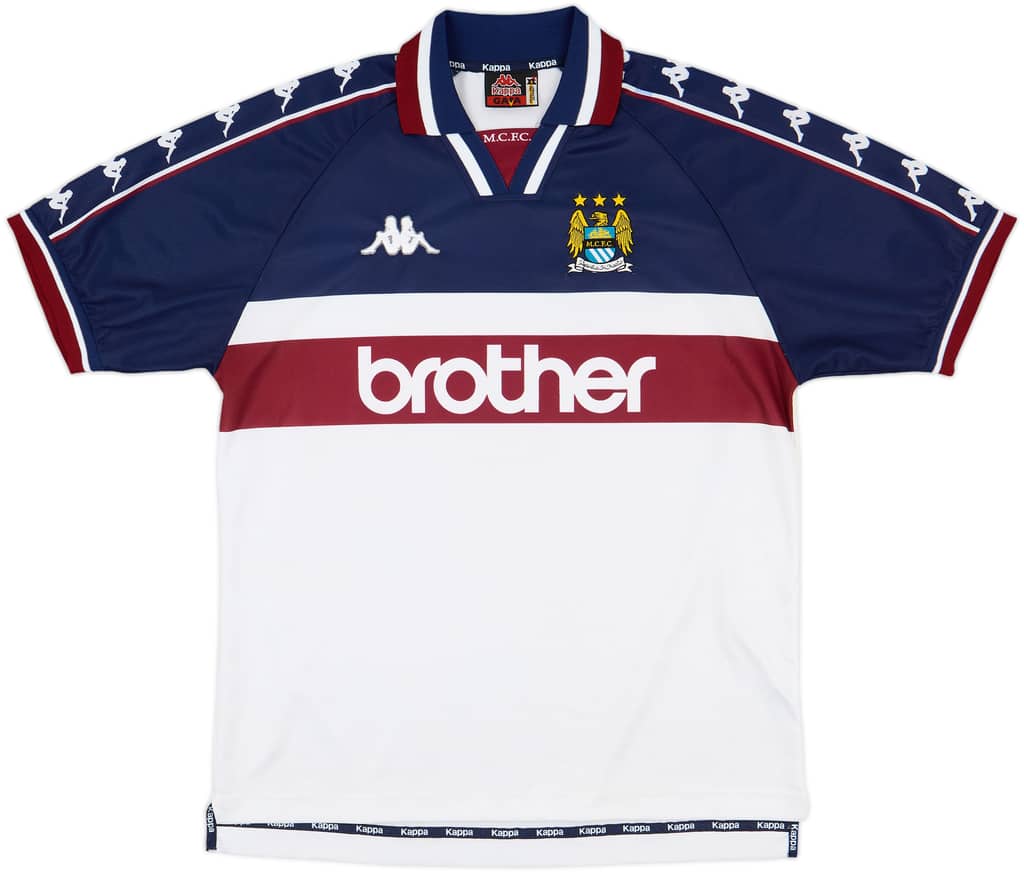 1997-98 Manchester City Away Shirt - 8/10 - (XL)