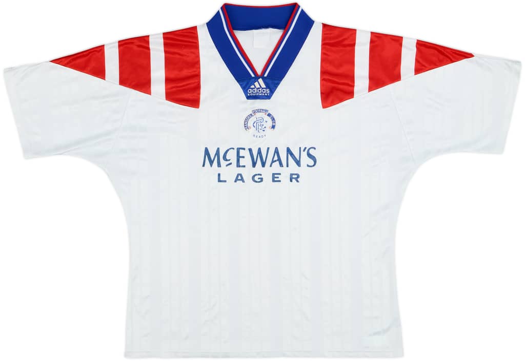 1992-93 Rangers Away Shirt - 5/10 - (L/XL)