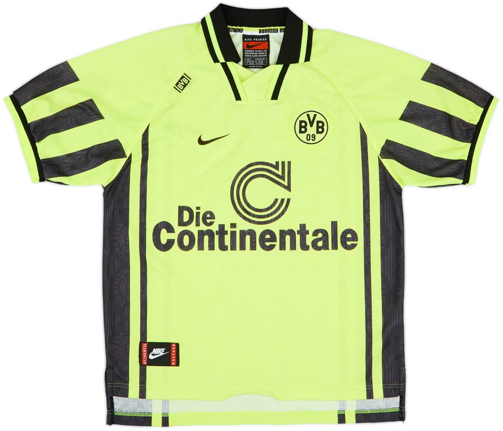 1996-97 Borussia Dortmund Home Shirt - 6/10 - (L)