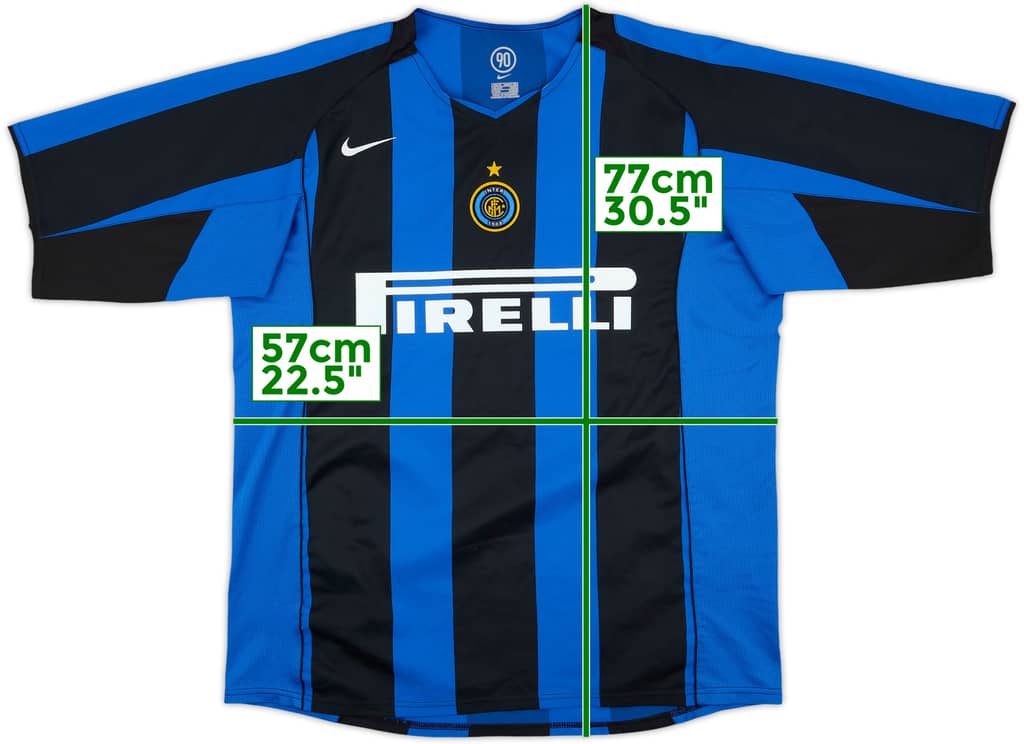 2004-05 Inter Milan Home Shirt - 8/10 - (XL)