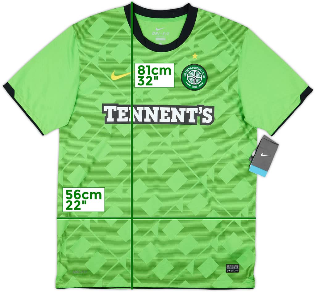 2010-11 Celtic Away Shirt (L)
