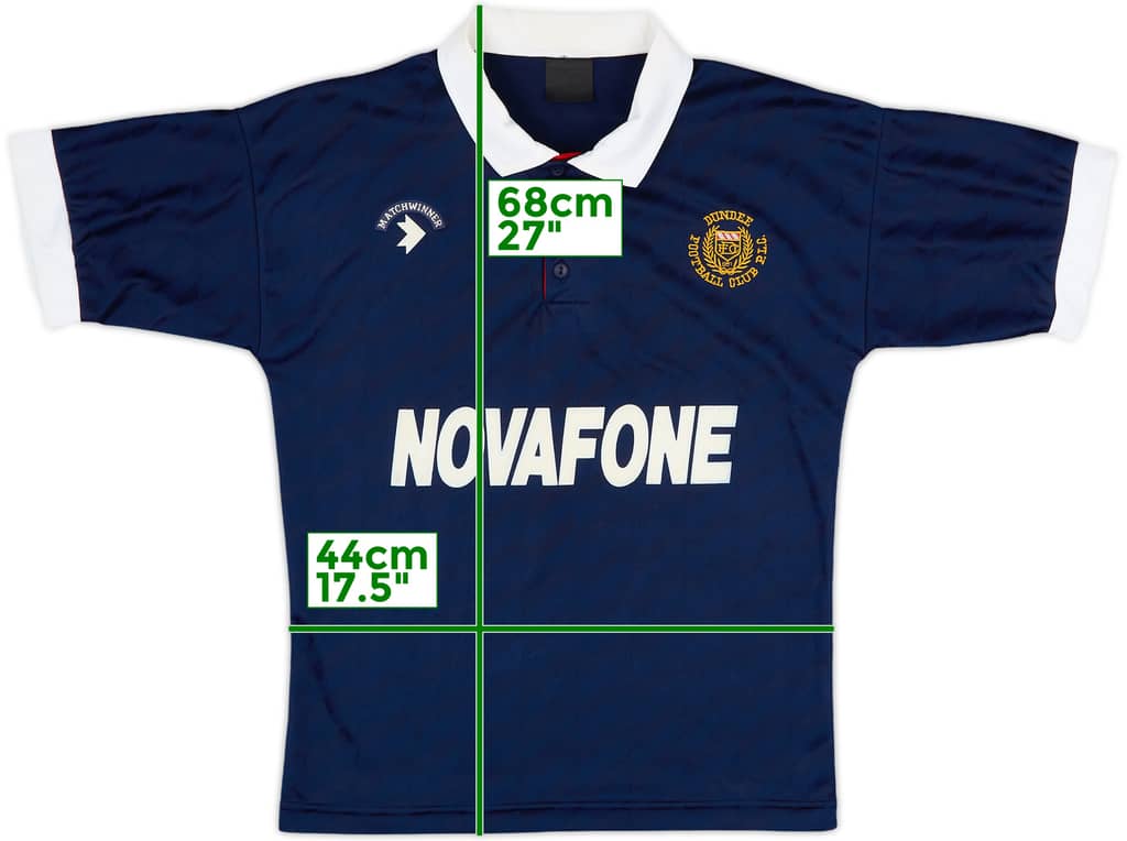 1989-90 Dundee Home Shirt - 9/10 - (S)
