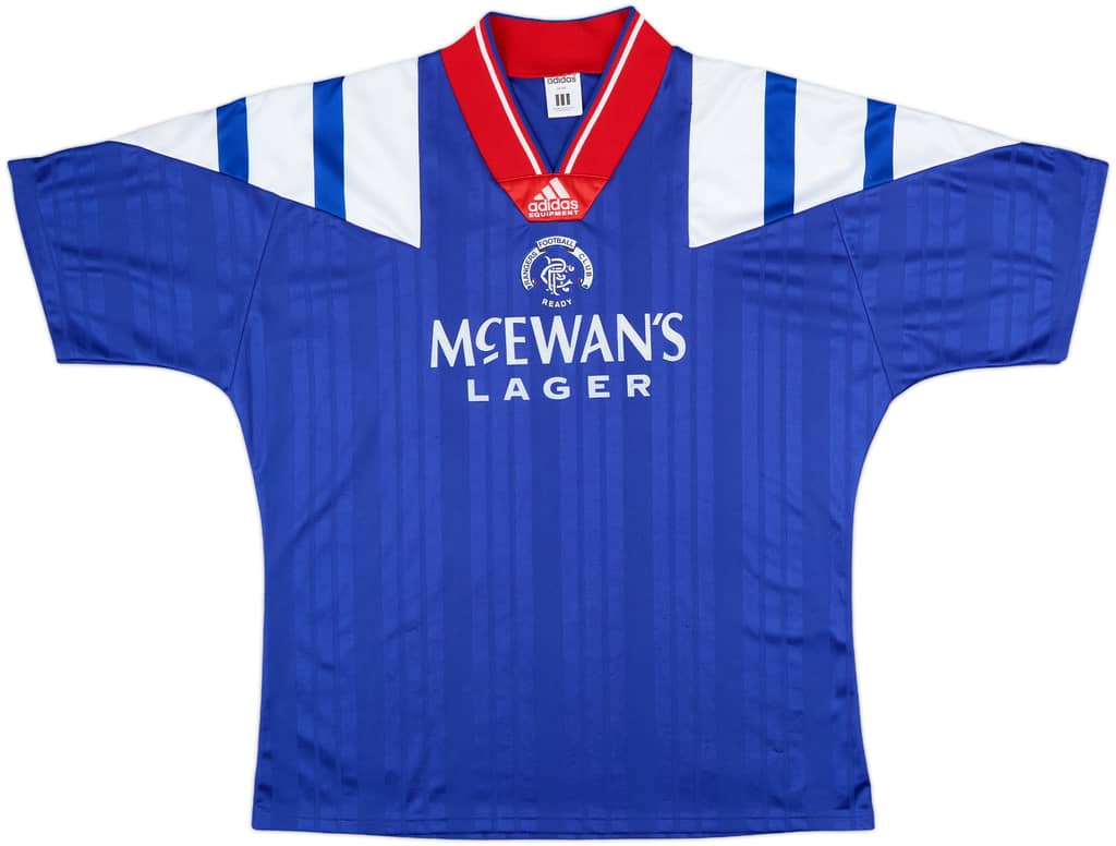 1992-94 Rangers Home Shirt - 9/10 - (L/XL)