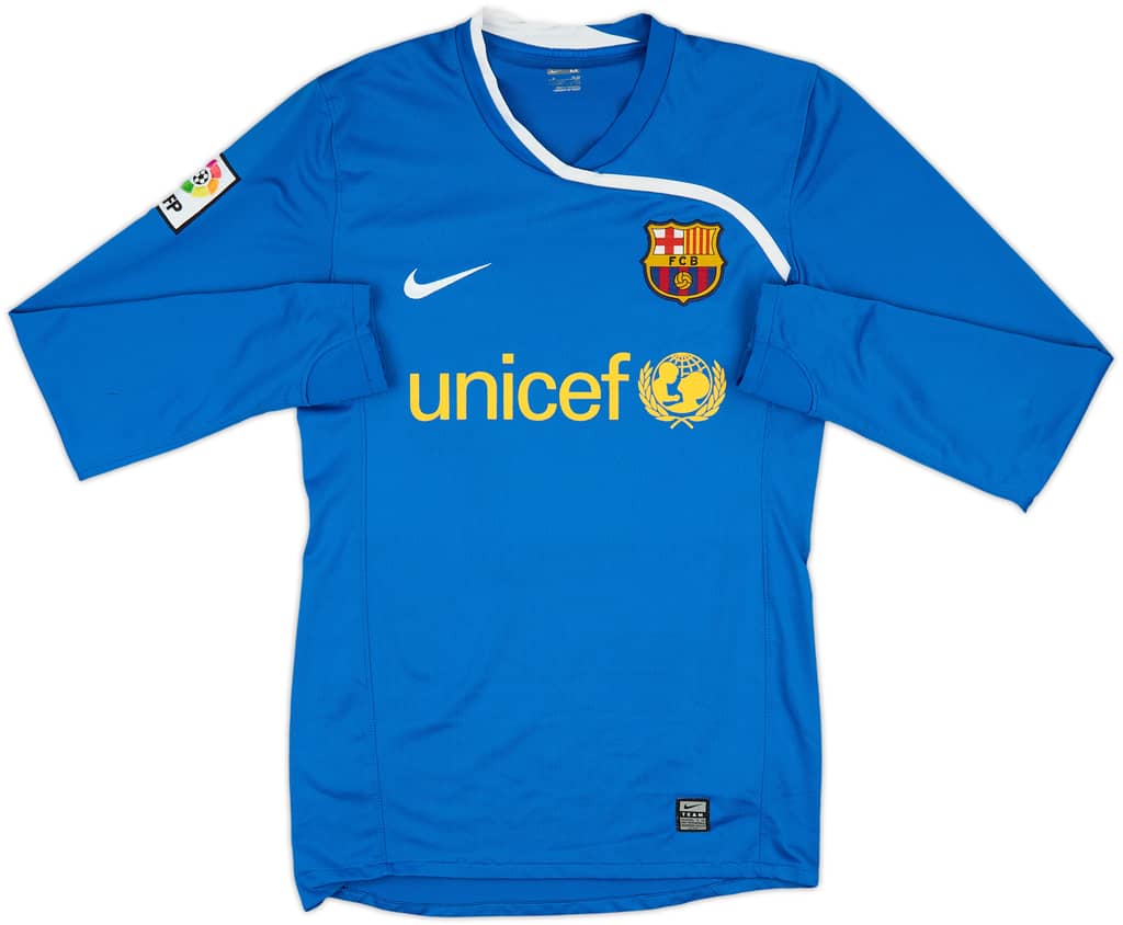 2008-09 Barcelona GK Shirt - 8/10 - (M)