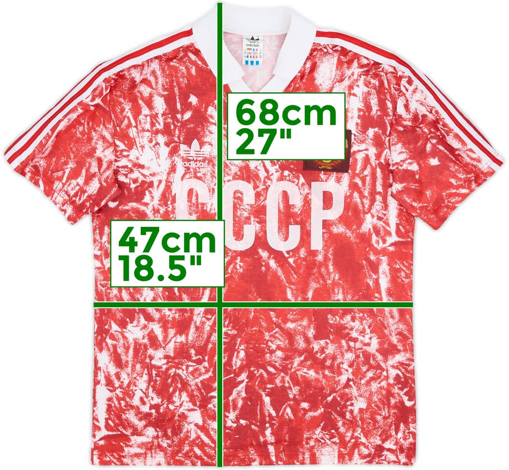 1989-91 Soviet Union Home Shirt - 6/10 - (M)