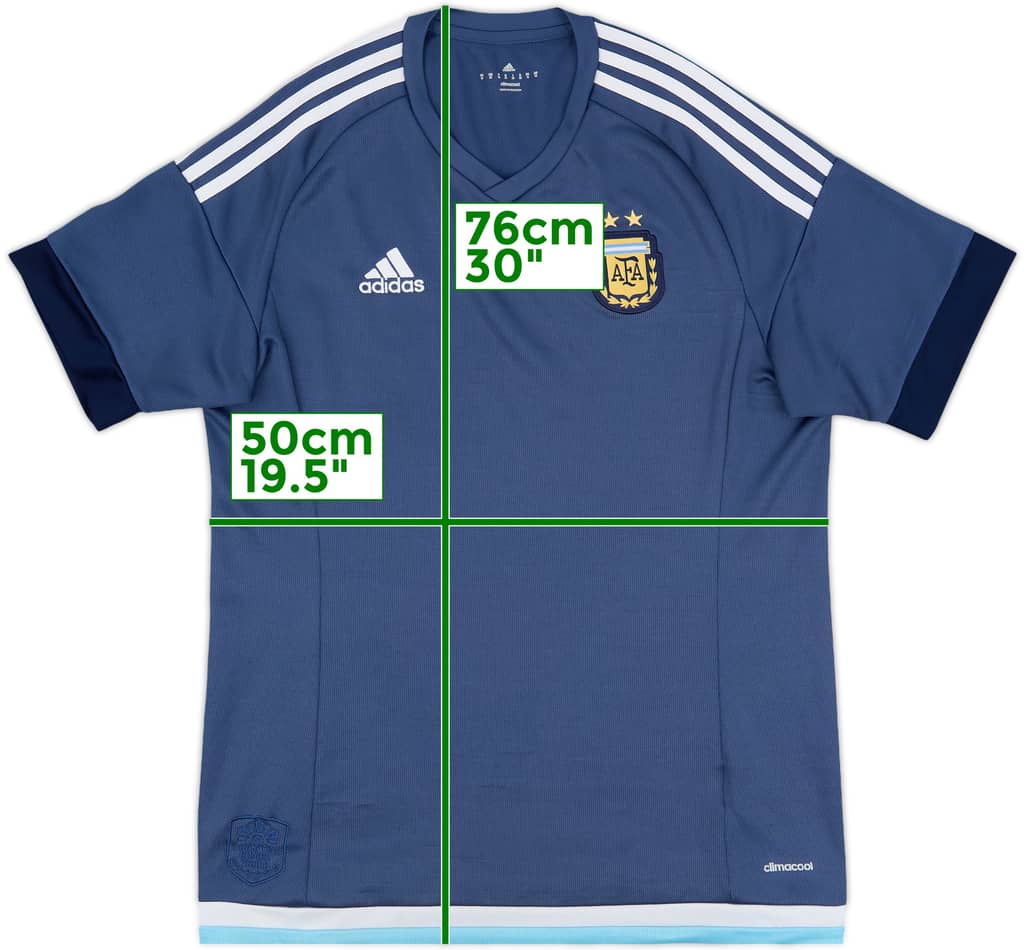 2015-16 Argentina Away Shirt - 8/10 - (M)