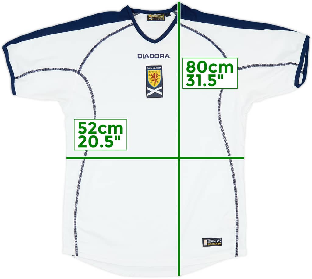 2003-05 Scotland Away Shirt - 10/10 - (S)