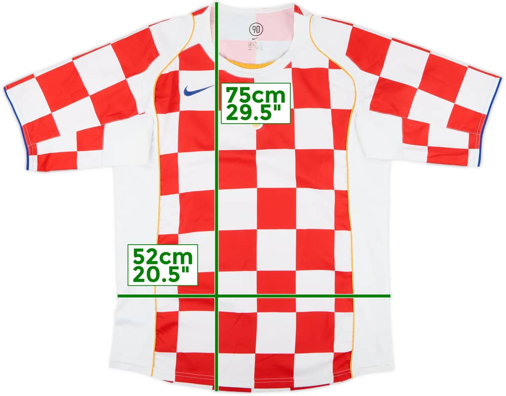 2004-06 Croatia Home Shirt - 7/10 - (M)