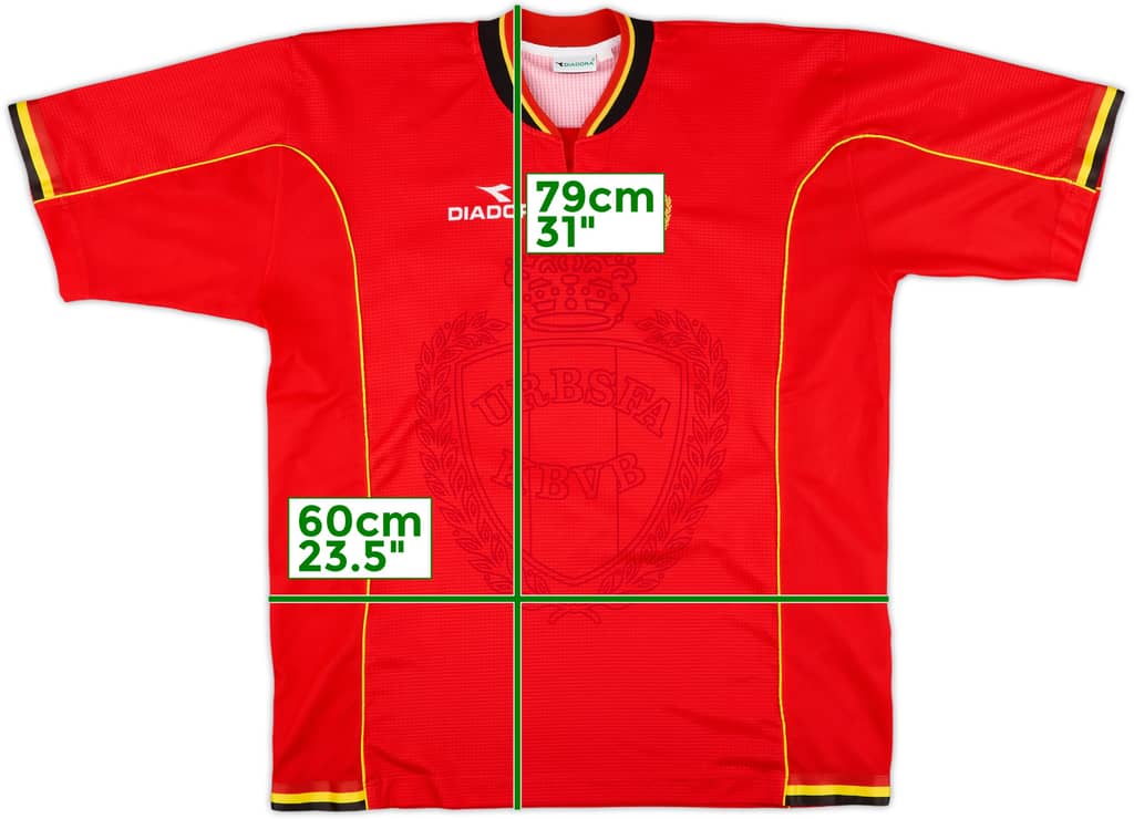 1998-00 Belgium Home Shirt - 10/10 - (XXL)