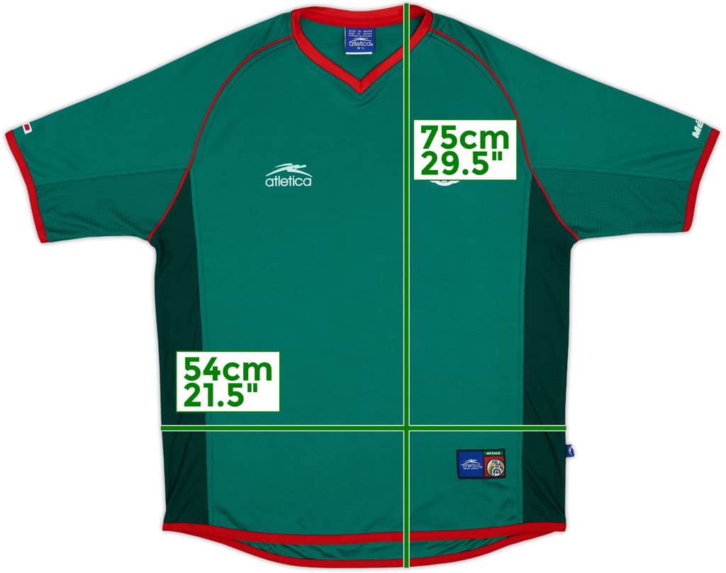 2002-03 Mexico Home Shirt - 8/10 - (L)