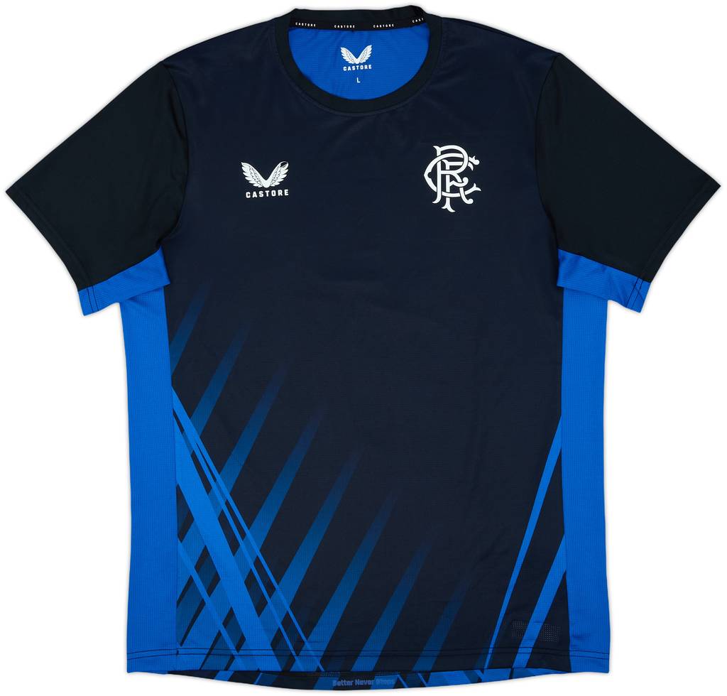 2022-23 Rangers Castore Training Shirt - 6/10 - (L)