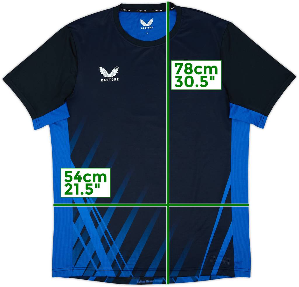 2022-23 Rangers Castore Training Shirt - 6/10 - (L)