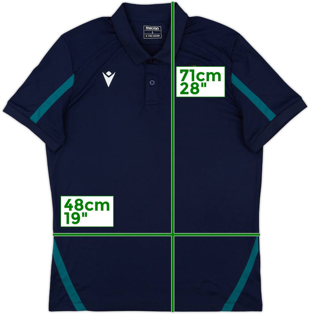 2021-22 Blackburn Rovers Macron Polo Shirt - 9/10 - (L)