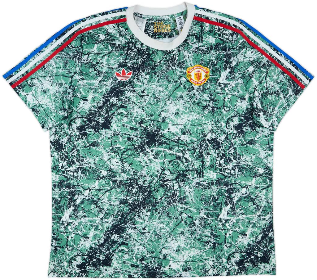 2023-24 Manchester United x adidas x Stone Roses Originals Icon Jersey - 7/10 - (XXL)