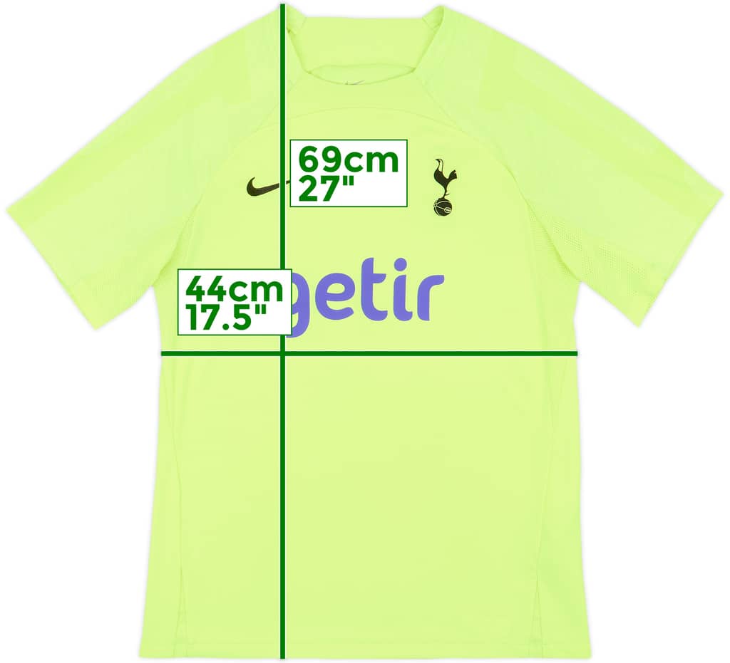 2022-23 Tottenham Nike Training Shirt - 9/10 - (M)
