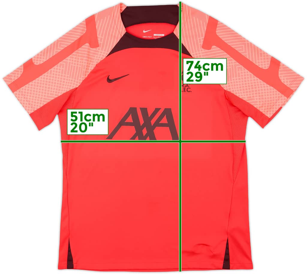 2022-23 Liverpool Nike Training Shirt - 10/10 - (L)