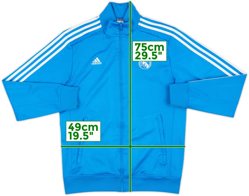 2015-16 Real Madrid adidas Track Jacket - 9/10 - (M)