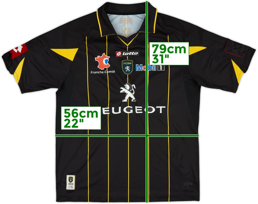 2010-11 Sochaux Third Shirt - 6/10 - (XXL)