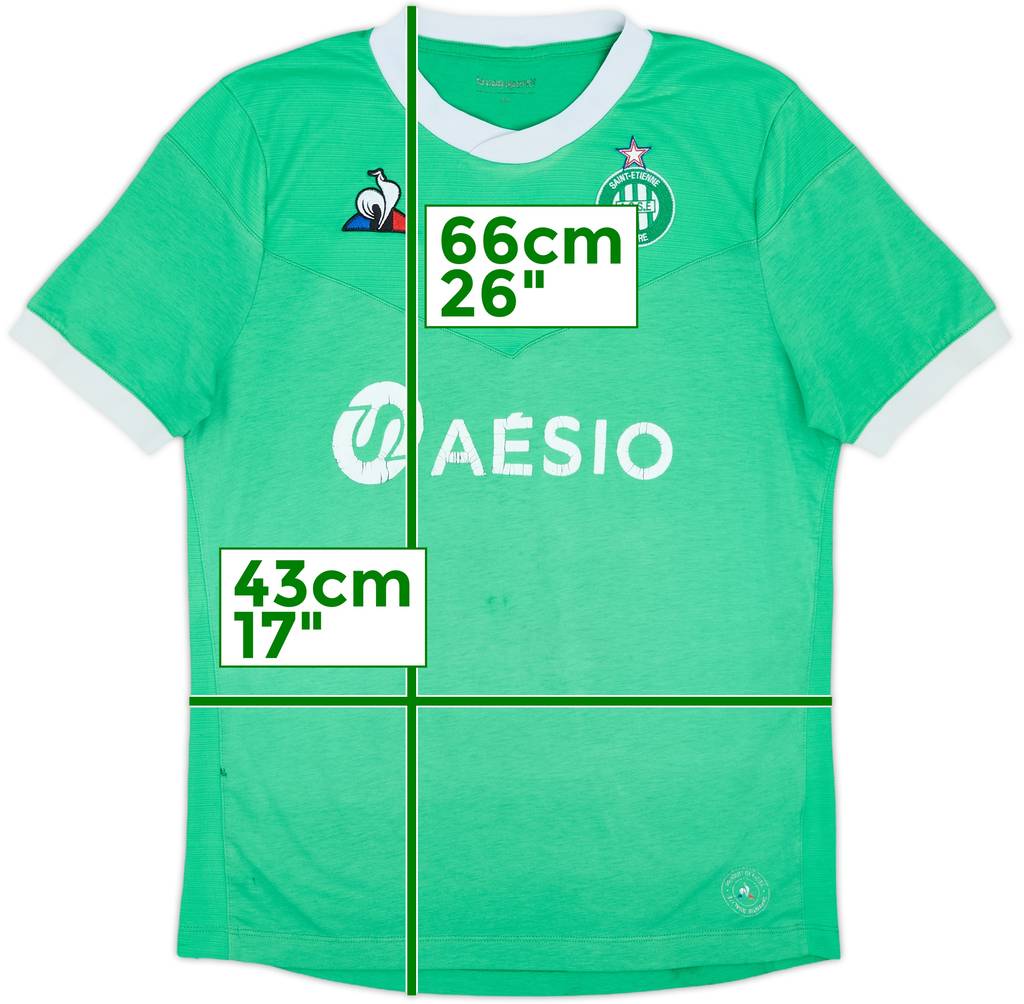 2020-21 Saint Etienne Home Shirt - 4/10 - (XL.Boys)