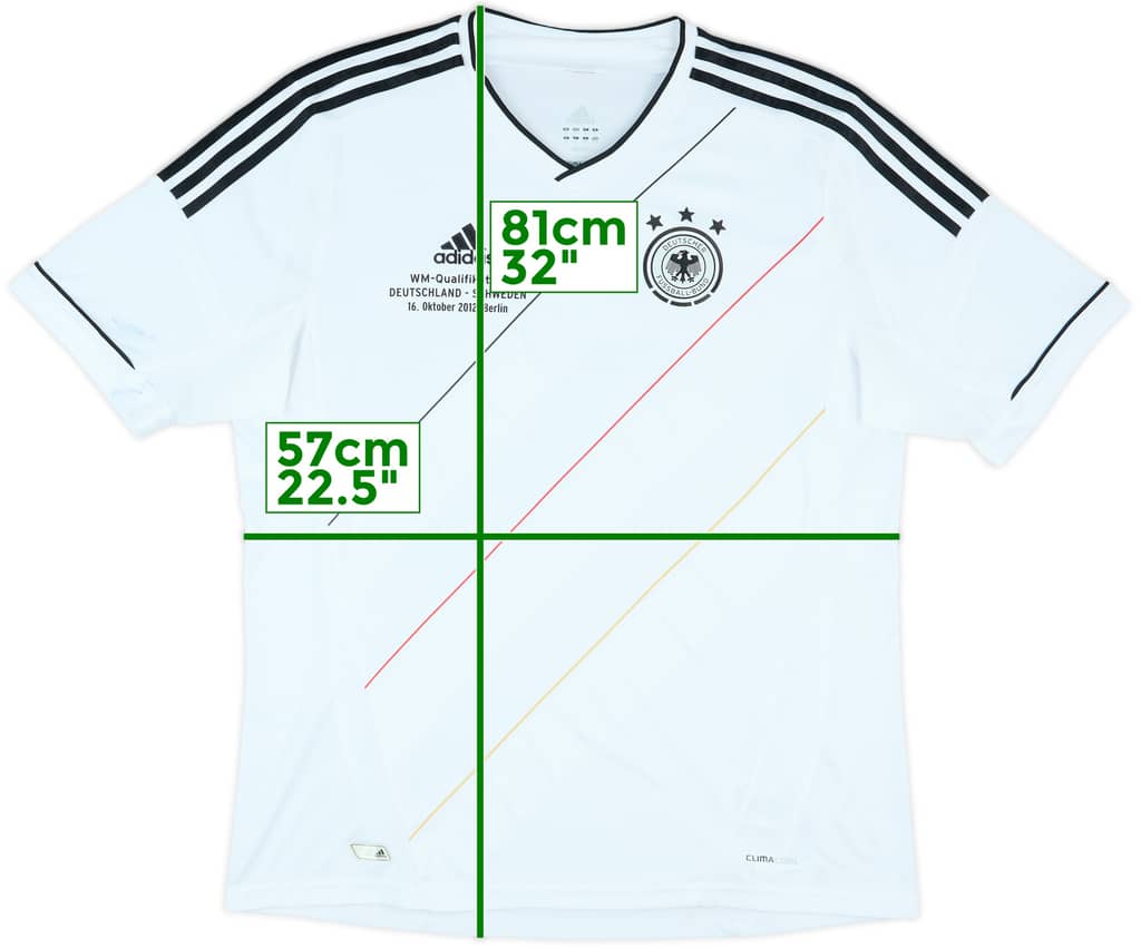 2012-13 Germany Home Shirt - 6/10 - (XL)