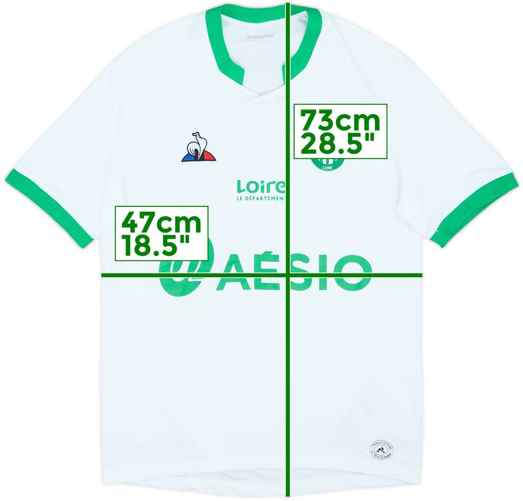 2016-17 Saint-Etienne Away Shirt - 6/10 - (M)