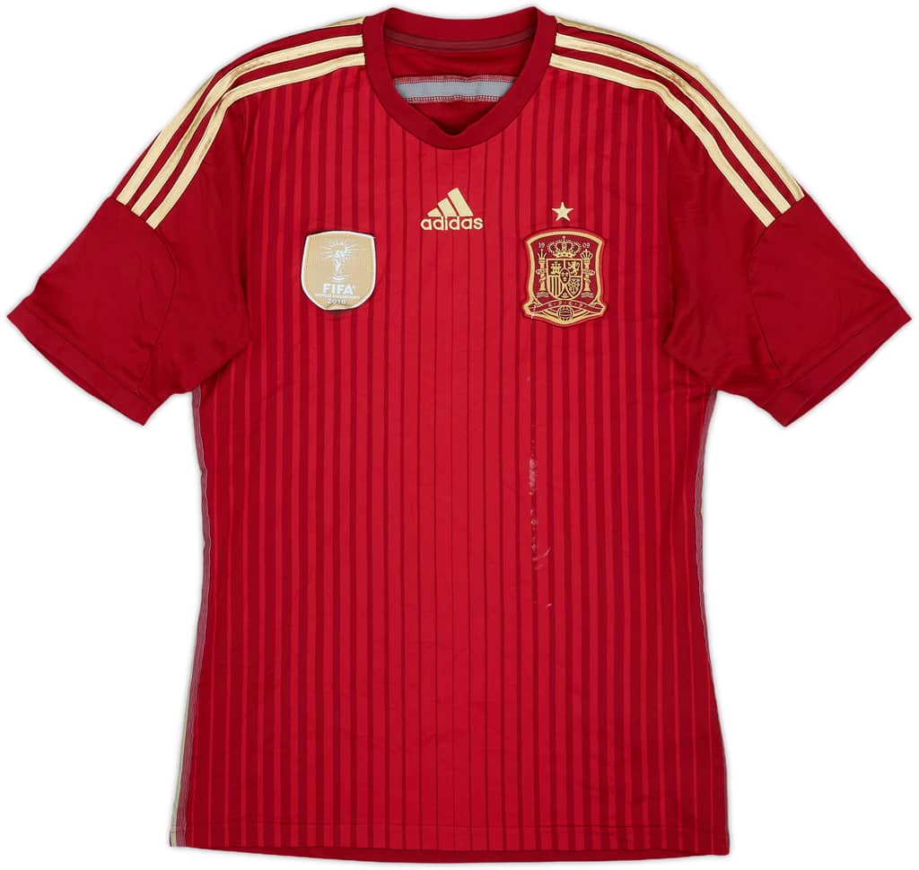2013-15 Spain Home Shirt - 5/10 - (S)