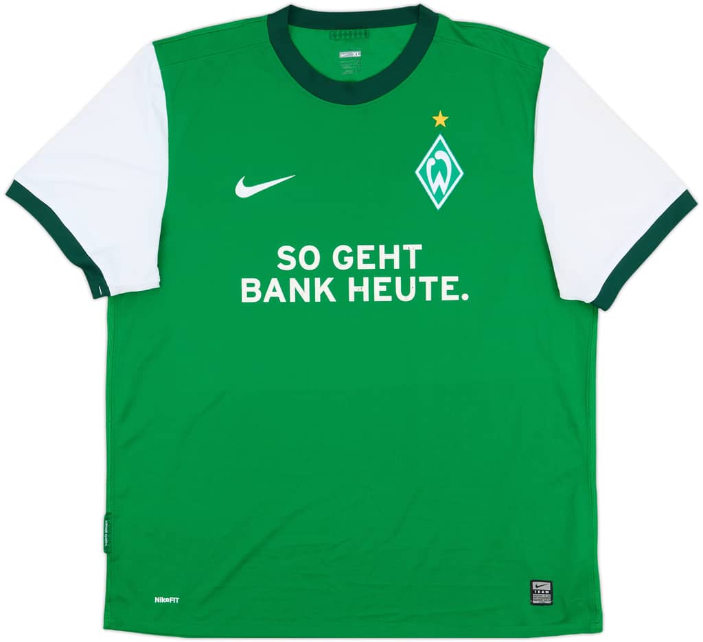 2009-10 Werder Bremen Home Shirt - 6/10 - (XL)