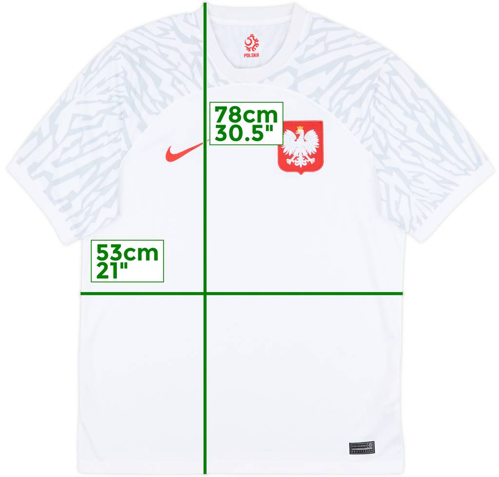 2022-23 Poland Home Shirt - 9/10 - (L)