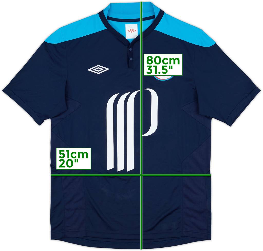 2011-12 Lille Umbro Training Shirt - 8/10 - (L)