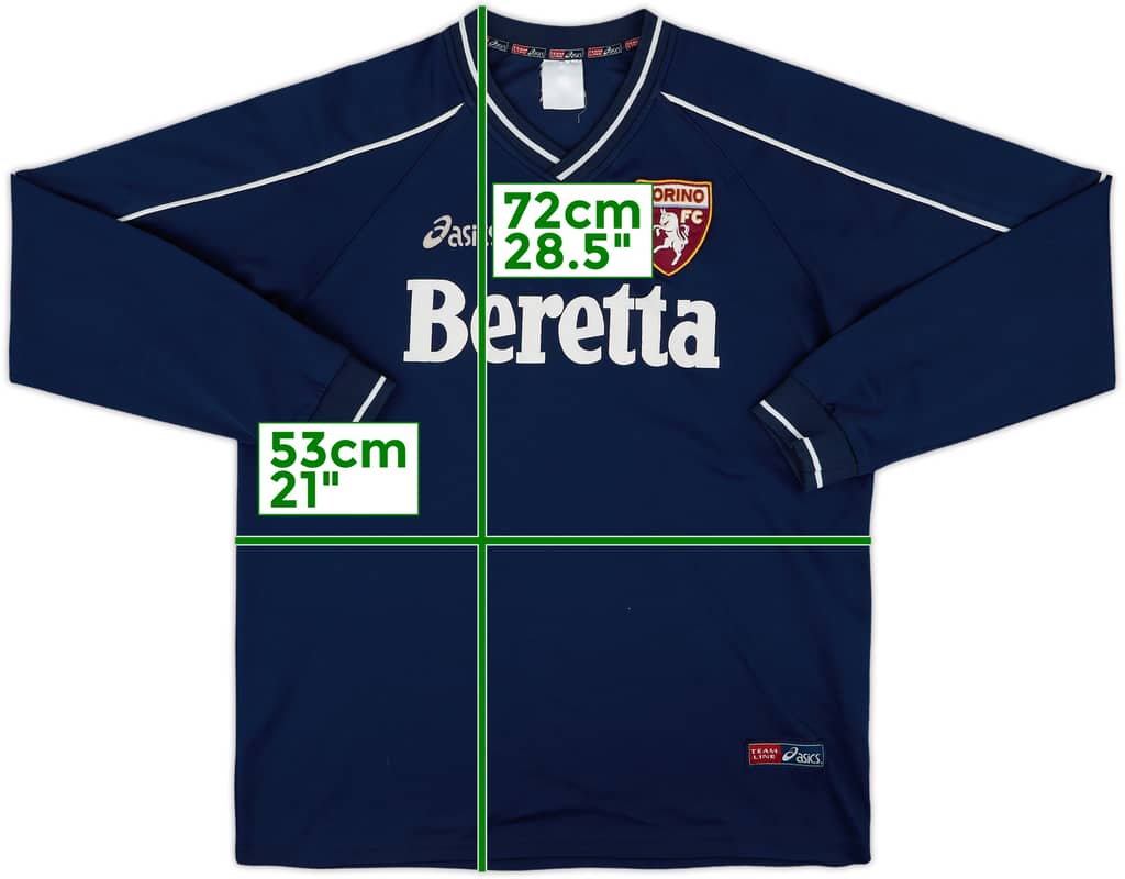 2003-04 Torino Asics Sweat Top - 7/10 - (M)
