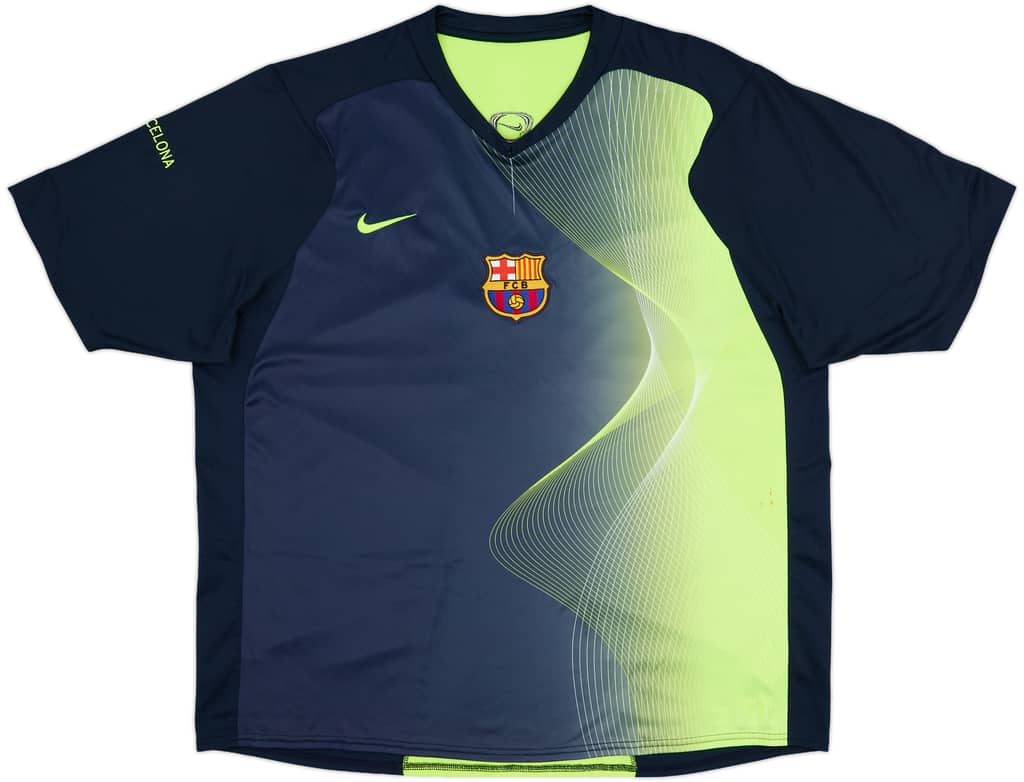 2005-06 Barcelona Nike Training Shirt - 6/10 - (XL)