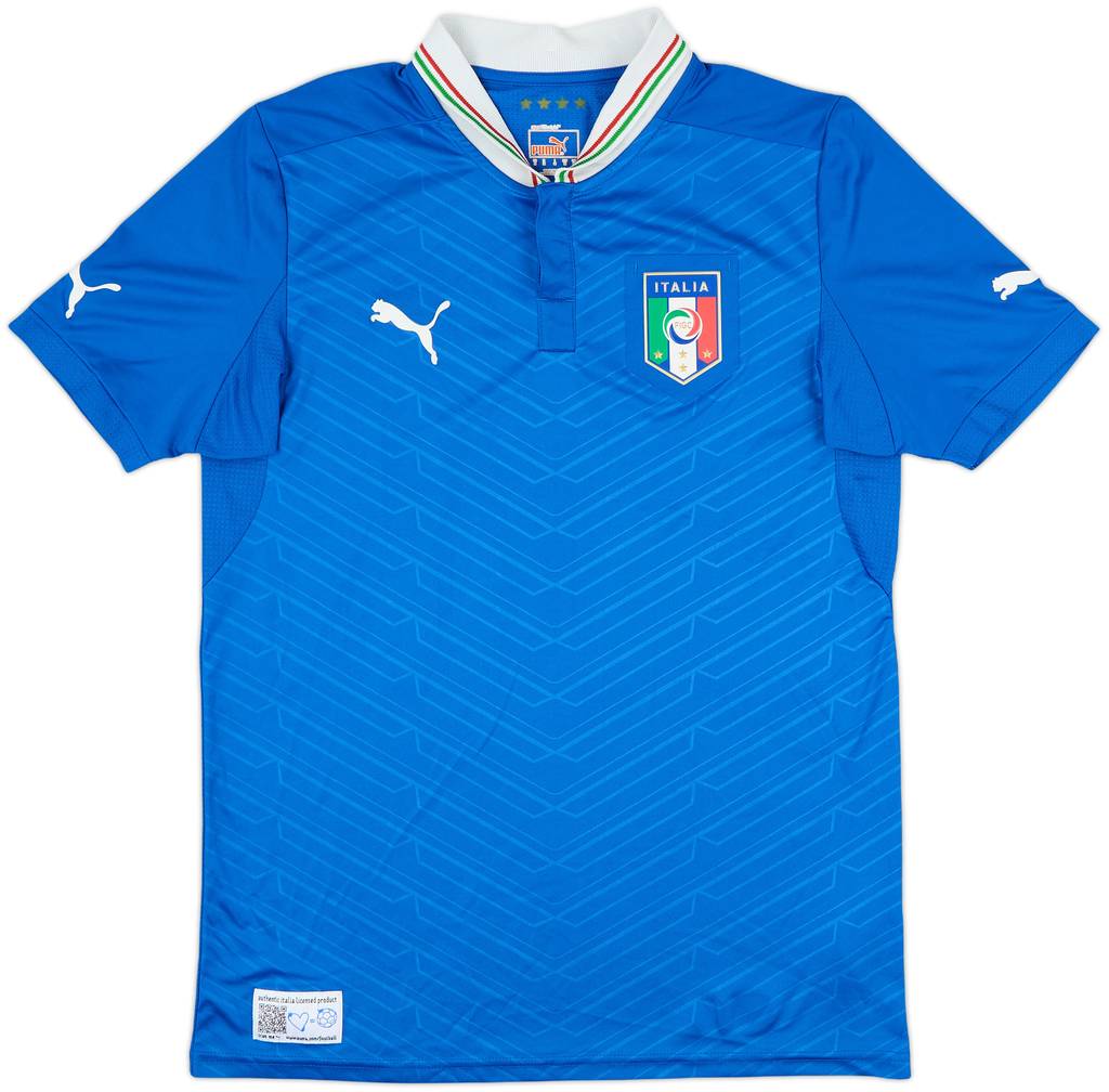 2012-13 Italy Home Shirt - 8/10 - (M)