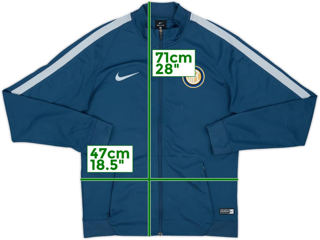 2016-17 Inter Milan Nike Track Jacket - 8/10 - (M)
