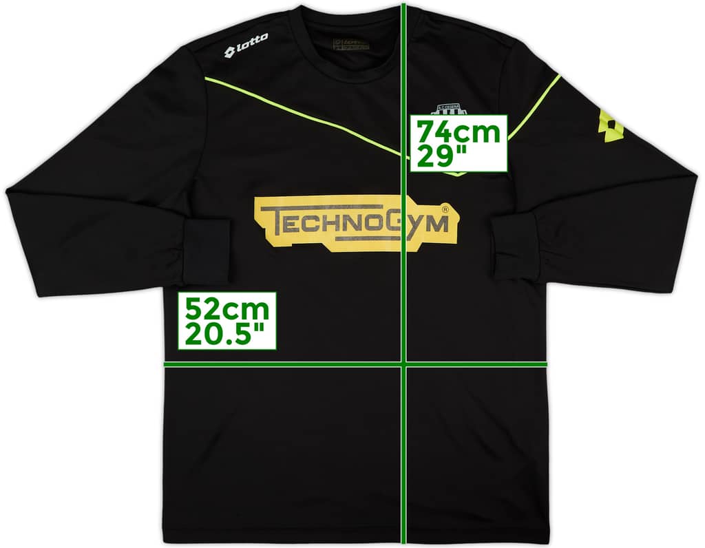 2015-16 Cesena Lotto Training L/S Shirt - 6/10 - (L)