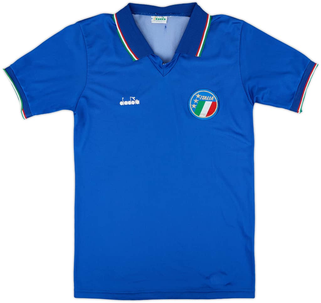 1986-88 Italy Home Shirt - 6/10 - (L.Boys)