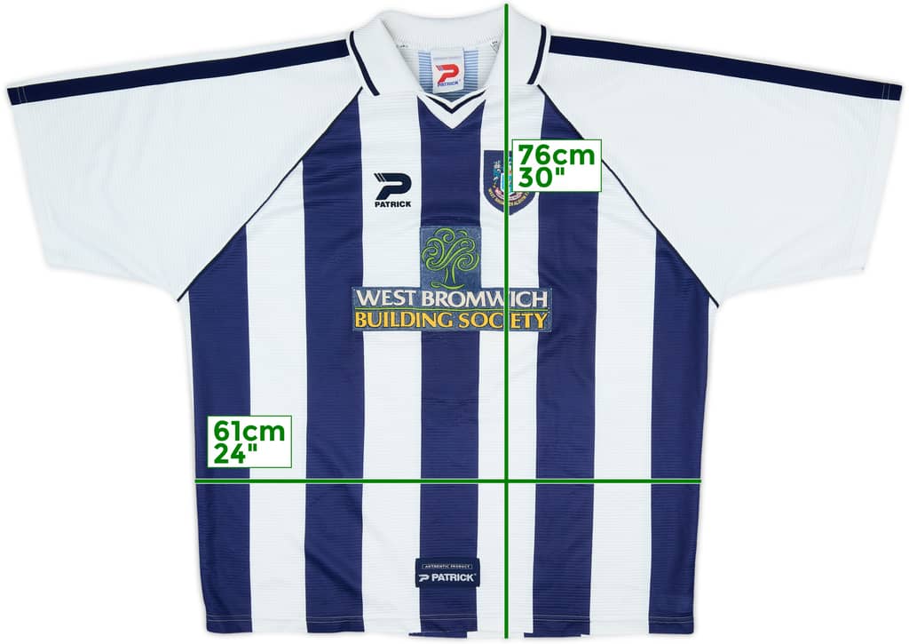 1998-00 West Brom Home Shirt - 9/10 - (XXL)