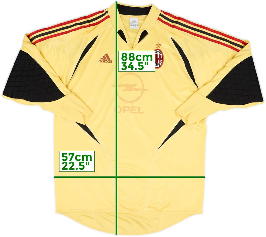 2004-05 AC Milan GK Shirt - 4/10 - (L)